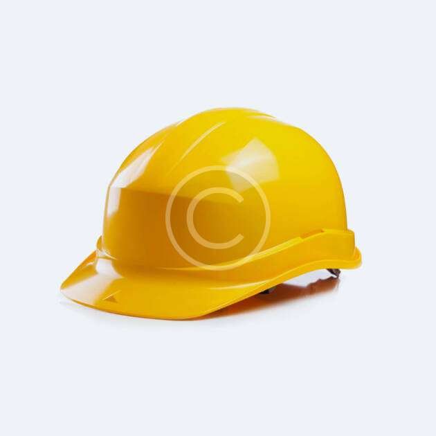 Yellow helmet